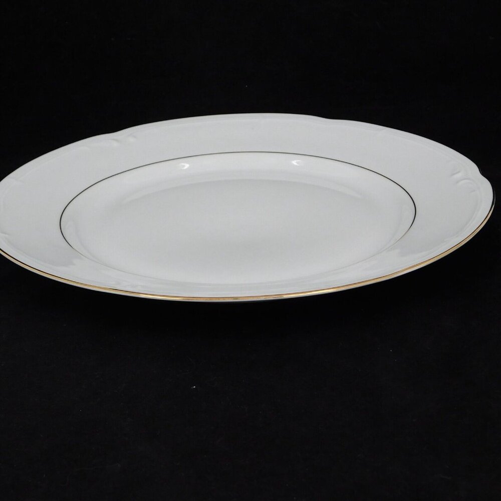Lot of 2 Baum Southington Golden Rhapsody Dinner Plate 10.5" Gold Trim China - Picture 6 of 8